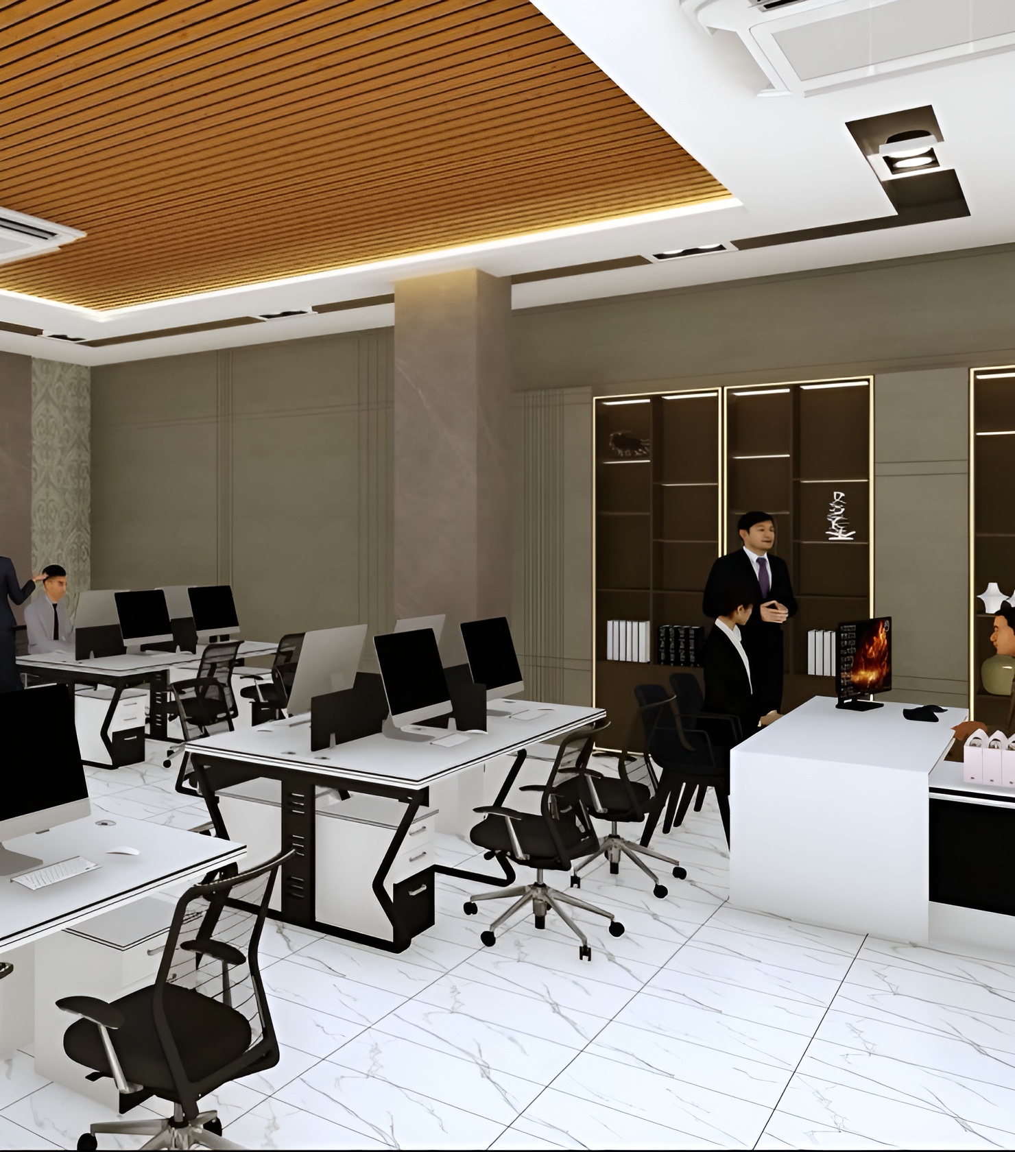 Elegant Nivasa Business Center - Modern Workspace Amenity Tellapur
