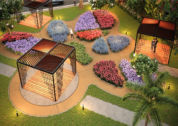 AGS JB Meadows Walking Paths - Green Walkways for Daily Fitness Medchal