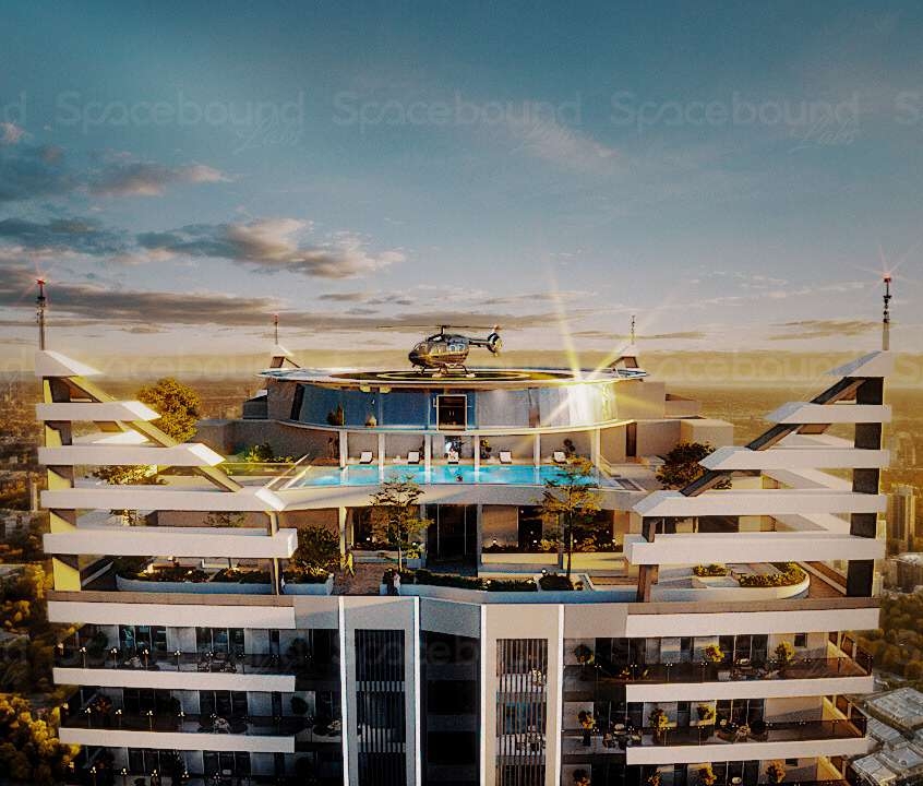 The Skyven Exclusive Rooftop Helipad - Kokapet Hyderabad
